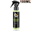 Eafc limpador de espuma para carro, 50ml/100ml, ph neutro para tecido de couro, descontaminação de assento, interior do carro, ferramenta de spray de limpeza